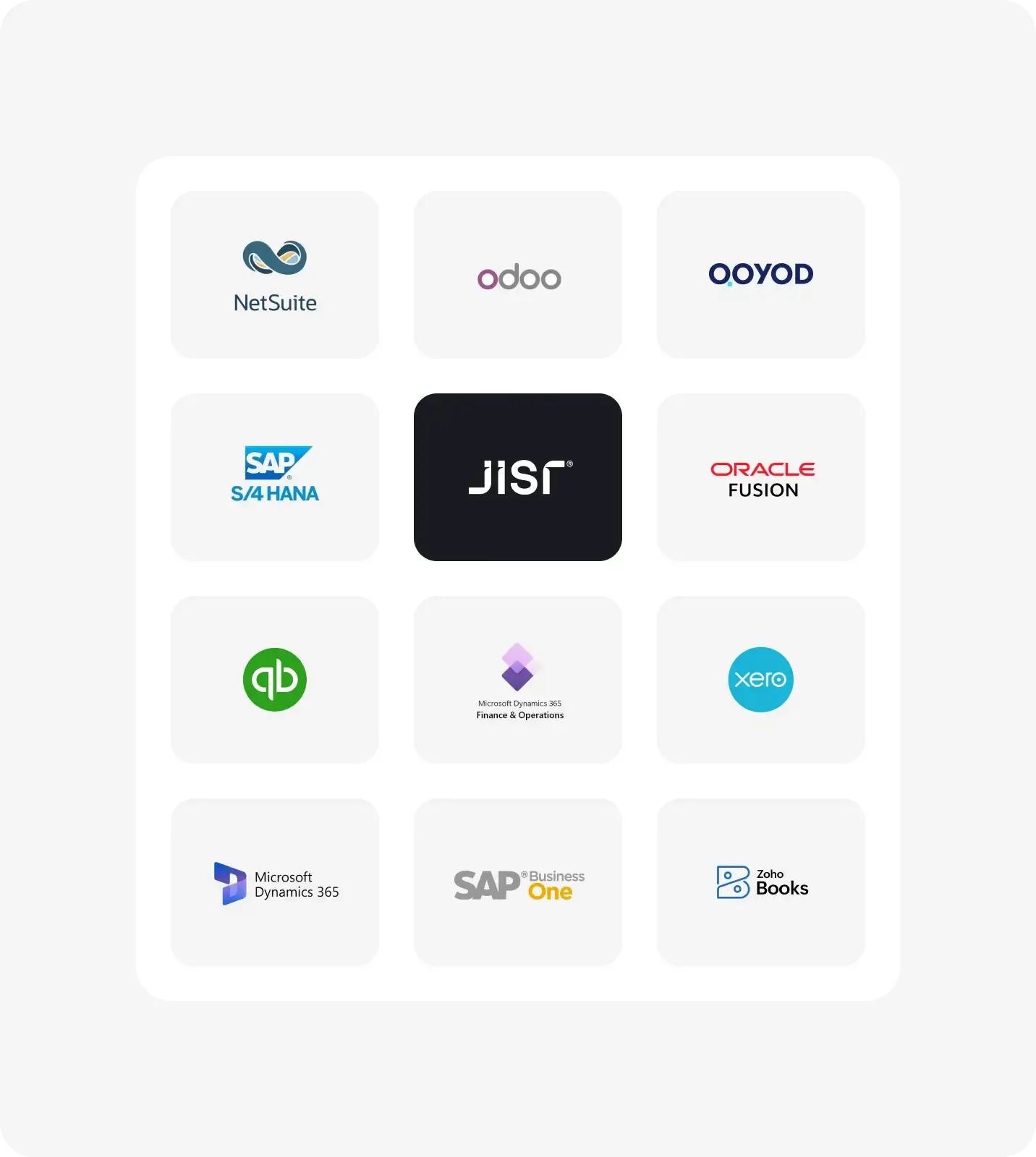 Ready integrations with accounting systems