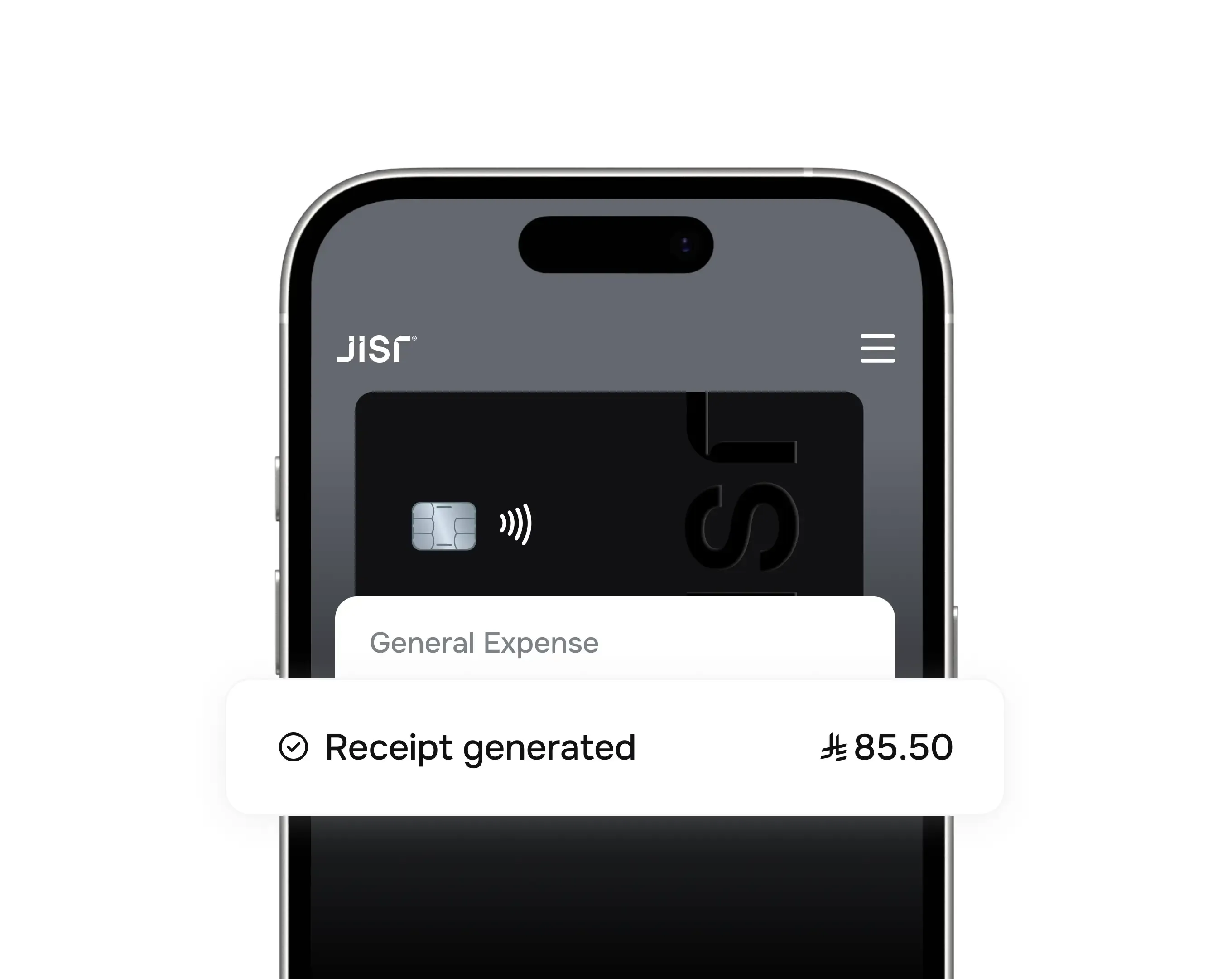 Track receipts for every swipe