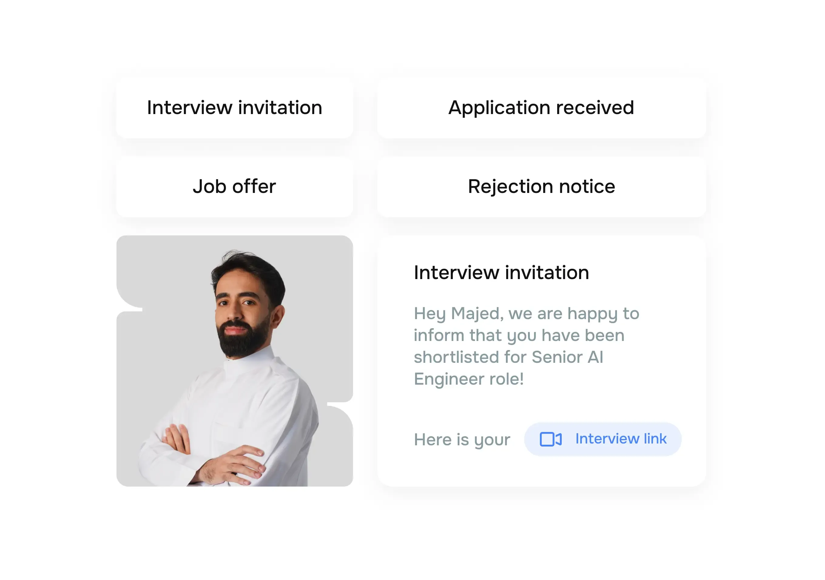 Keep candidates in the loop