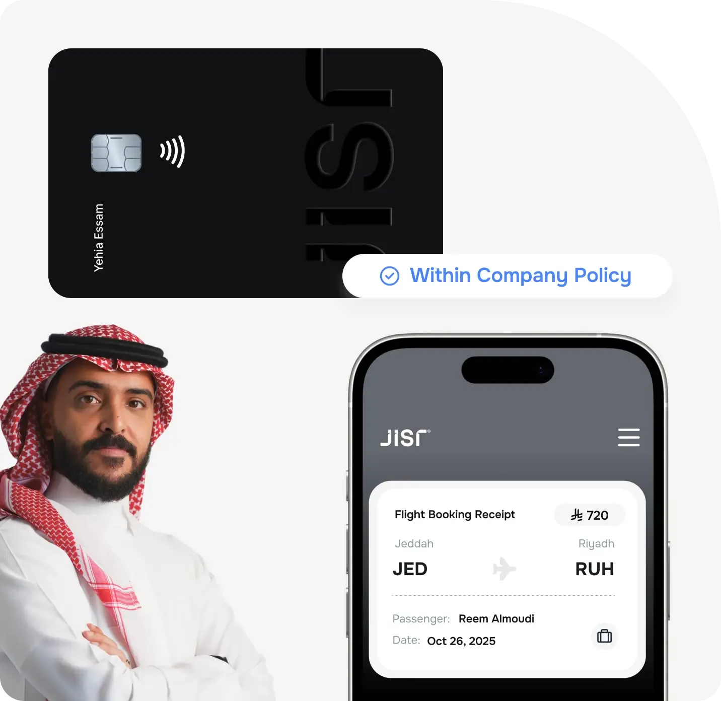 Travel to cards, manage spend in one place